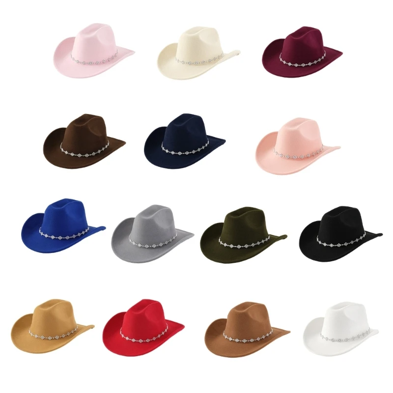 Wool Denims Hat Adjustable Size for Casual and Outdoor Adventures