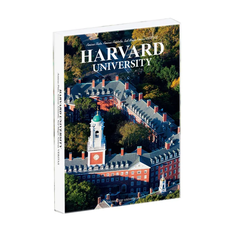 

New 30 English Postcards "Harvard University" Famous School Series Boxed Greeting Card Inspirational Post Cards Gift Card YE9632