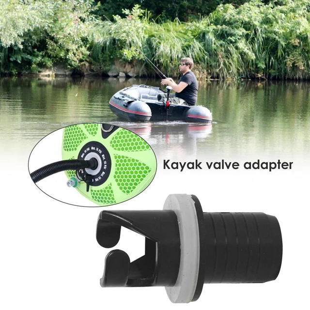 Adaptateur de tuyau d'air pour bateau gonflable, pompe à pied, connecteur  d'air, accessoires de kayak - AliExpress