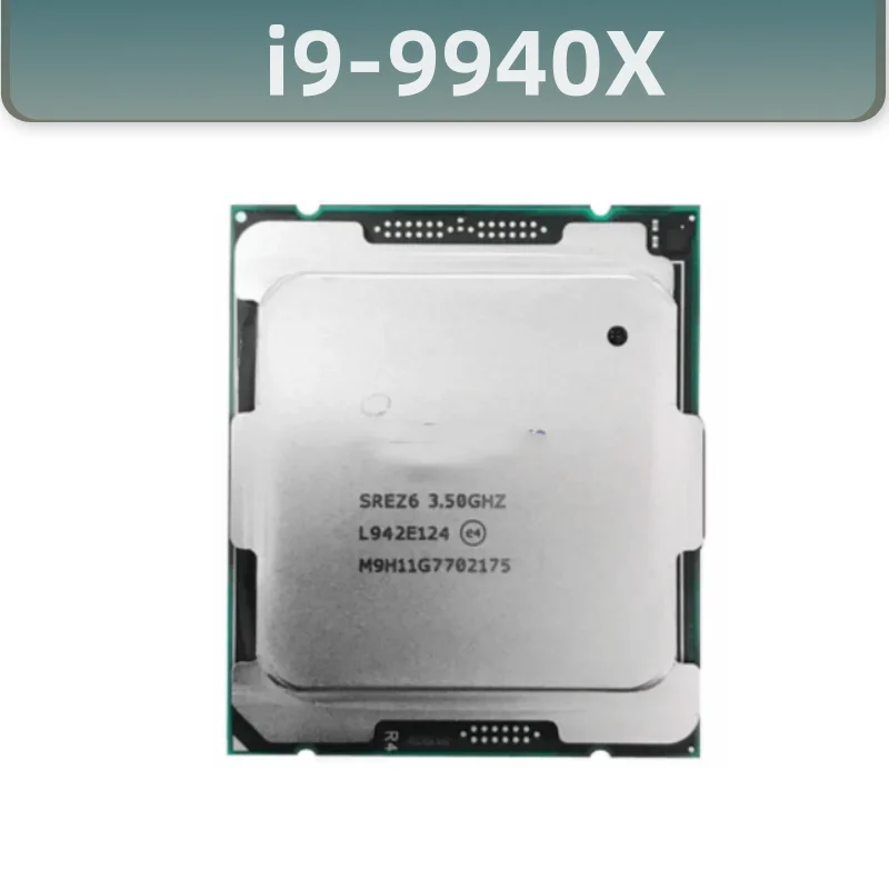 

i9-9940X SREZ5 3.3GHz 14C/28T 19.25MB 165W LGA2066 for X299 Board