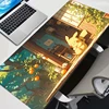 Large Gaming P-pokemon Pikachu Mousepad Keyboard Pad Gamer Mouse Pad on The Table Speed Desk Mat Anime 900x400 Soft Mouse Mats 2