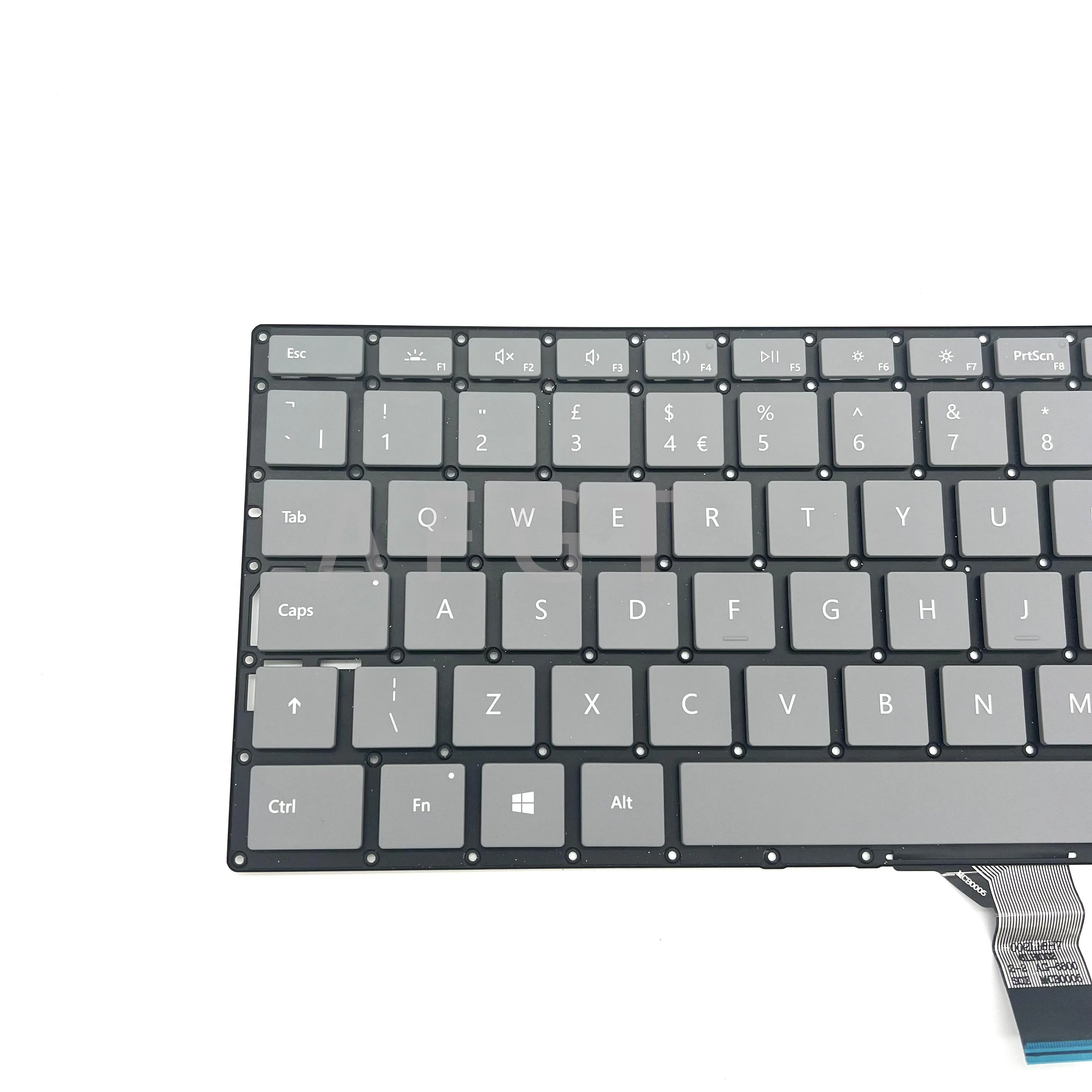 Original Keyboard For Microsoft Surface Laptop3 1867 1868 1873 Laptop4 1951 1958 Keyboard 13.5'' 15'' UK Silver