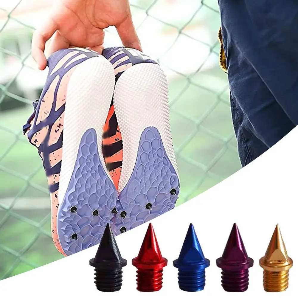 Track Shoe Spikes 20pcs 1/4 Inch New Carbon 0.45g/pc with Wrench for Field Sprinting or Cross Country