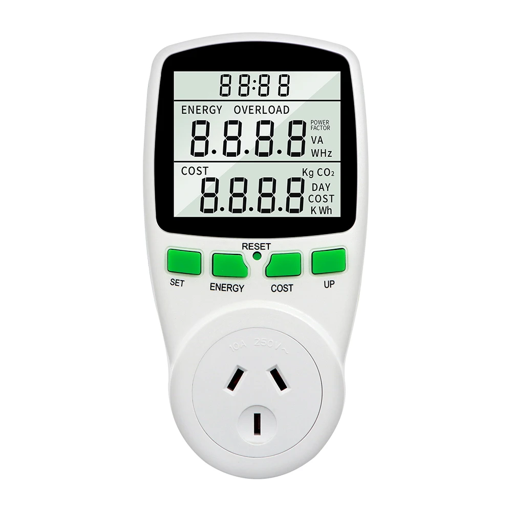 Universal LCD Power Meter Socket Electric Tester & Energy Analyzer