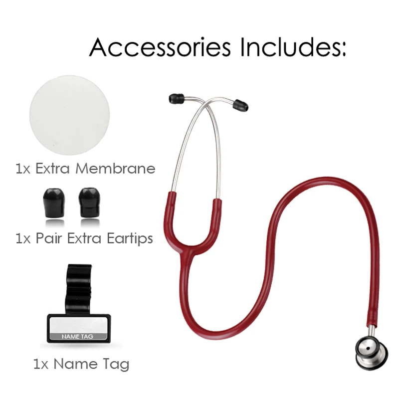 0-3 Years Baby Dual Head Cardiology Neonatal Pediatric Estetoscopio Clinical Medical Cute Infant Doctor Nurse Stethoscope Tool
