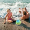 3 Pcs Ball Child Bouncy Balls Mini Footballs for Kids Inflatable Soccer Flaping Kickball 4