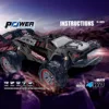 1/10 F28 Four-Wheel Drive Brushless High-Speed Off-Road Remote Control Vehicle 2.4g Racing Climbing Car Simulation Model Holiday 1