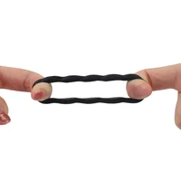 3 stücke Silikon Samen Lock Ring Männer Ejakulation Verzögerung Cock Ringe Sex Spielzeug Männlichen Erwachsenen Leucht Locking Ring juguetes para adulltos 4