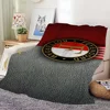F-Feyenoord-Club Logo Blanket Skin friendly comfort plush blanket suitable for sofa living room office bedroom travel and gifts 1