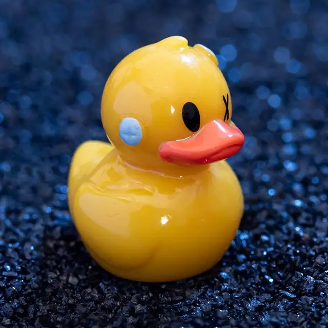 Mini Yellow Decorative Duck Car Decorations