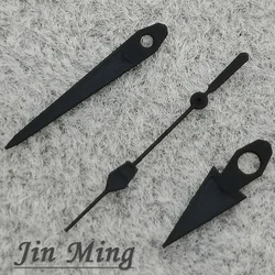 Luminous Green and Silver - Gold Watch Hands for Timepiece Customization (Black Grey)