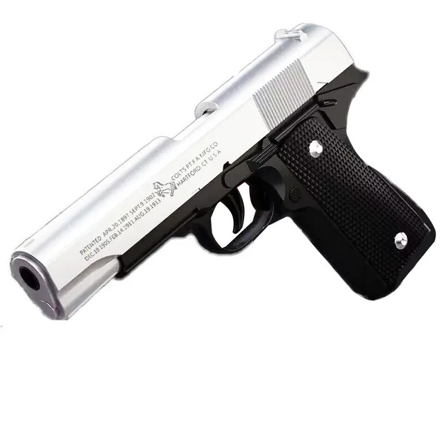1911 Repeated Throwing Shell Toy Gun Anti Blowing Glock Soft Bullet Simulation Simulated pistol Children's Boy Shooting Bullets 4