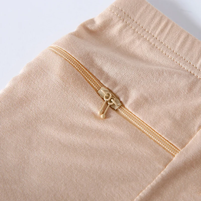 Women Leggings Sexy Summer Safety Pants Modal Mid Waist Soft Breathable With Pockets Underwear