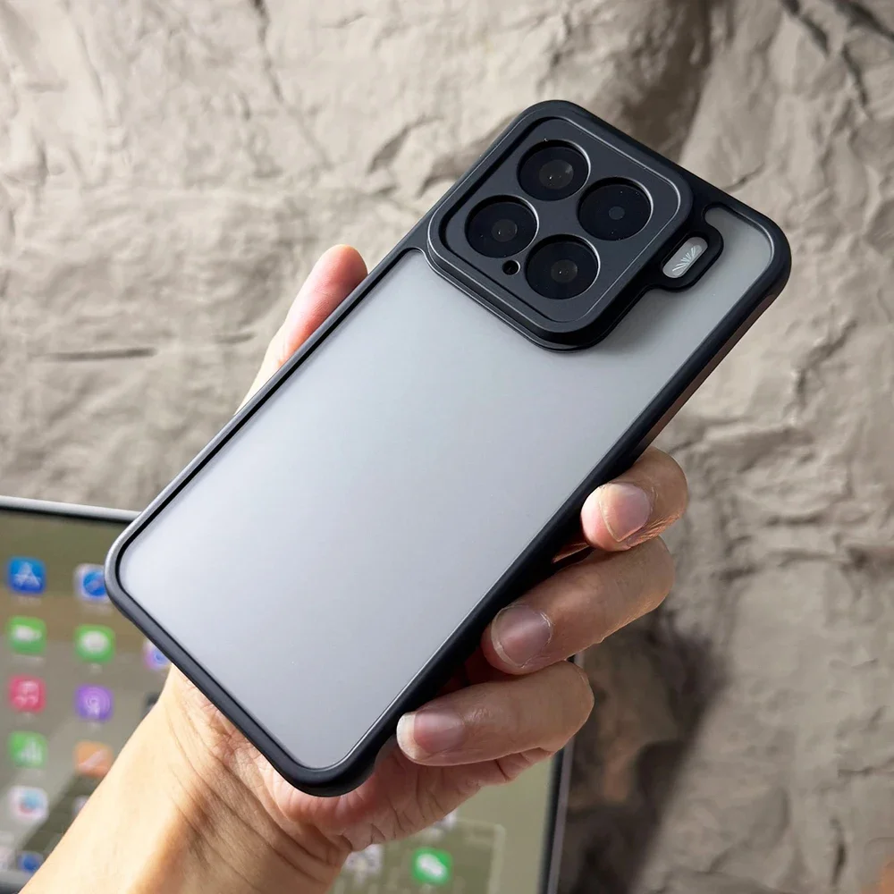 Enhanced Shockproof Hybrid Matte Armor Case - Durable Hard Cover