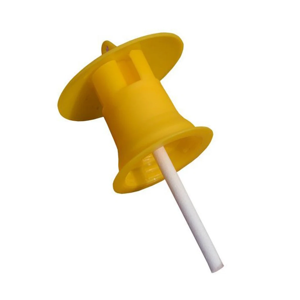 Hot! 1/2/5/10/20PCS Fruit Fly Trap Killer Plastic Yellow Drosophila Trap Fly Catcher Pest Insect control For Home Farm 6*6*2CM