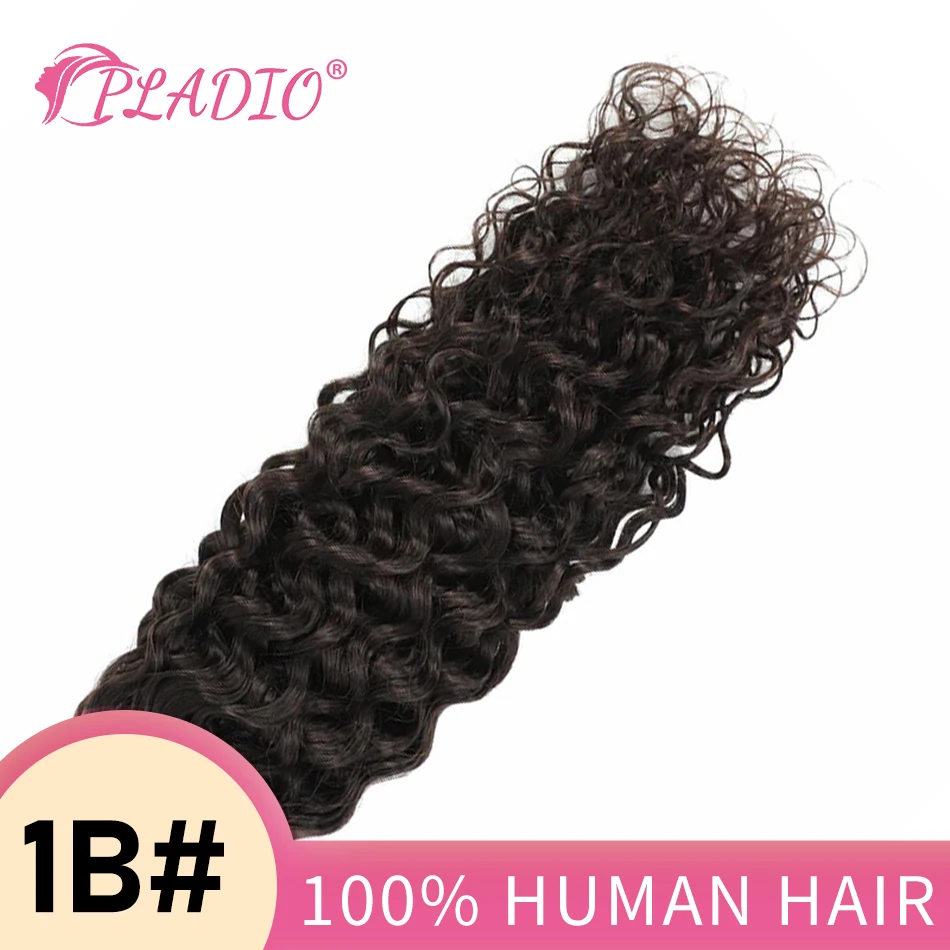 Extensions de trame de cheveux humains vague d'eau 613 Blonde 100% paquet de cheveux humains réels Double trame vague d'océan paquets tresse cheveux pour les femmes