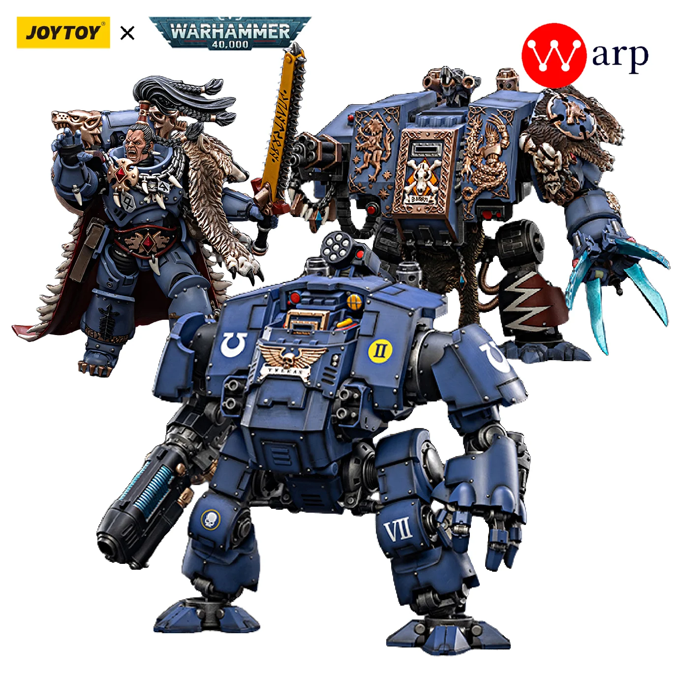 

[Pre-Order] JOYTOY Warhammer 40k 1/18 Action Figures New Ultramarines Redemptor Dreadnought Space Wolves Bjorn Ragnar Blackmane