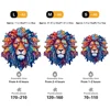 Wooden Puzzle Model Assembly Three Dimensional Irregular Shaped Animal Lion Pattern Wooden Puzzle Decompression Puzzles 5