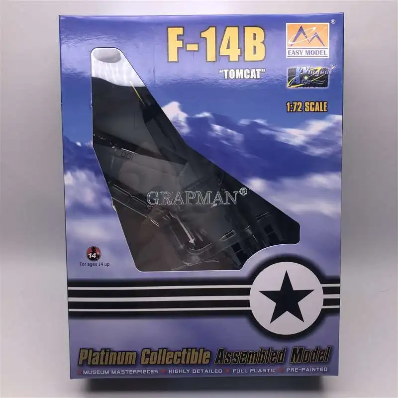 

Trumpeter 1/72 US Air Force F14B VF-103 Aircraft Model 37186