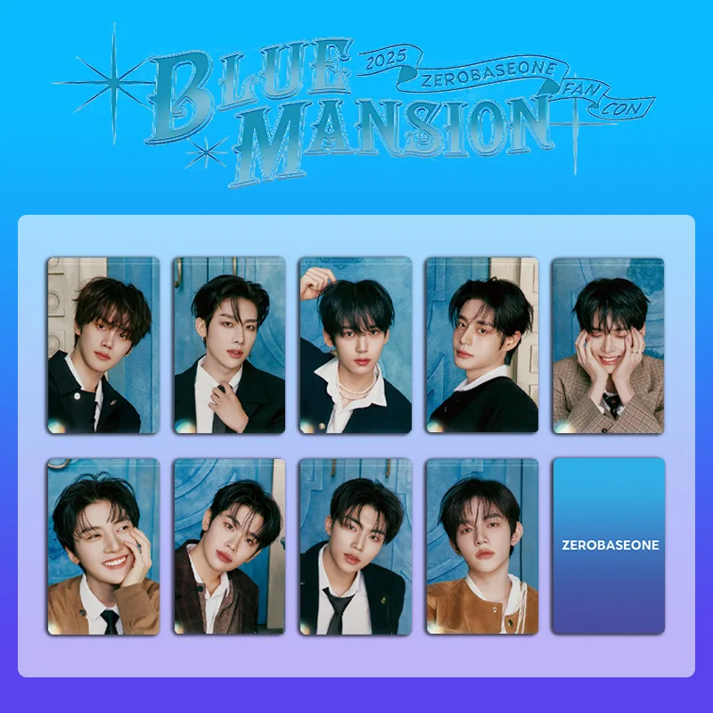 9Pcs/Set Kpop ZB1 2025 FANCON Concept Photocards ZHANGHAO