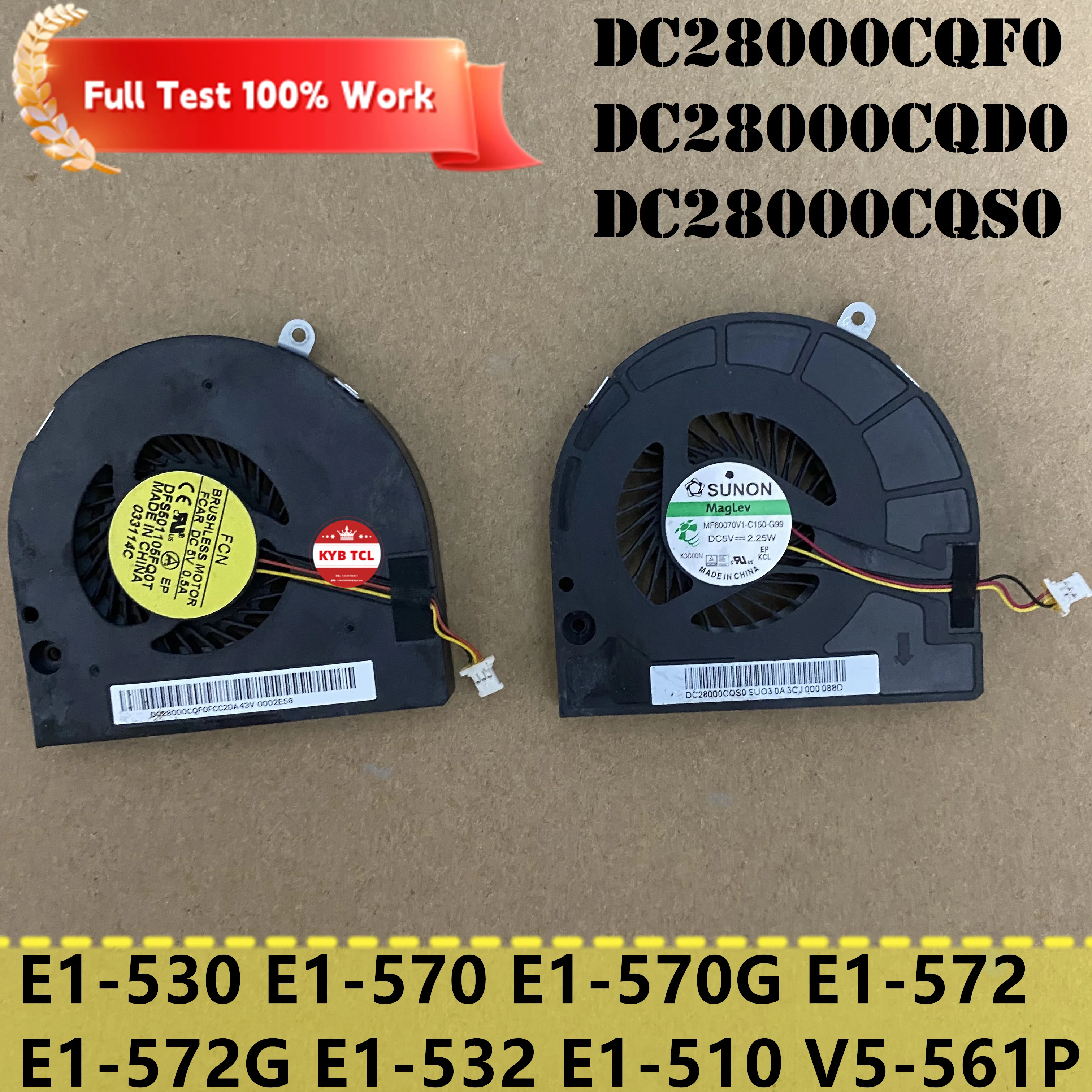 

Охлаждающий вентилятор процессора Acer V5-561P E1-530 E1-570 E1-570 g E1-572 E1-572G E1-532 E1-510 DC28000CQF0 DC28000CQD0 DC28000CQS0