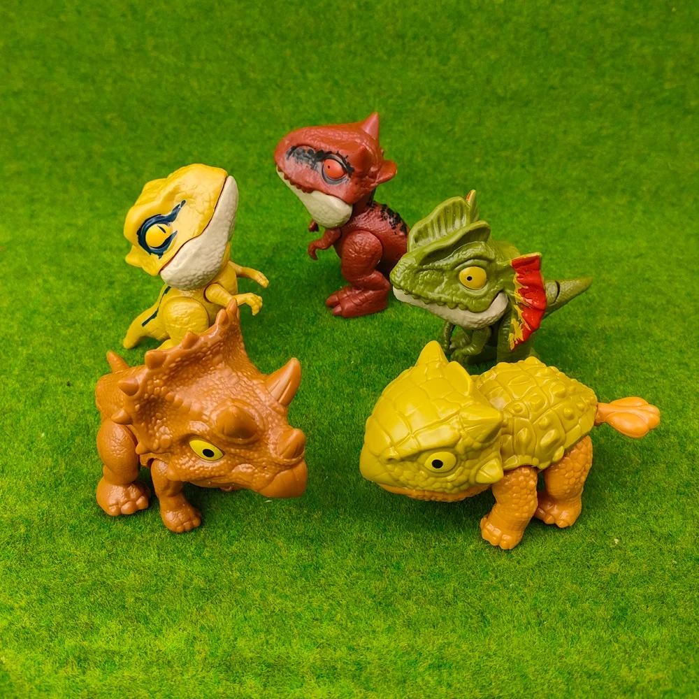 Finger-biting Dinosaurs Movable Joints size Funny Dino Simulation Dinosaur Model Toys Children's Educational Toys Christmas 4