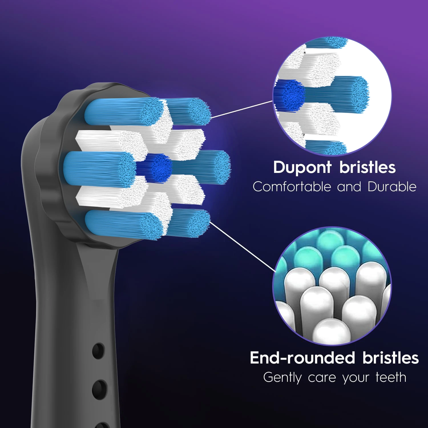 Replacement Toothbrush Heads replacement toothbrush heads Compatible with Braun Oral B iO 3/4/5/6/7/8/9/10 Series Electric Toothbrush
