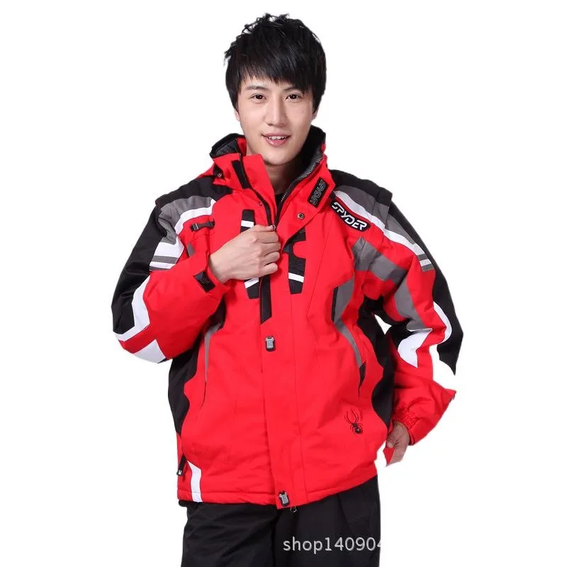 Men's ski Coat spider ski Jacket men's Waterproof warm Windproof Breathable Waterproof Snowboarding Jacket
