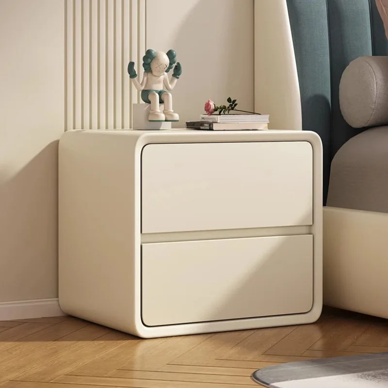 

Kawaii Storage Night Table White Minimalist Space Saving Luxury Bedside Table Modern Drawer Mesa De Cabeceira Bed Side Table