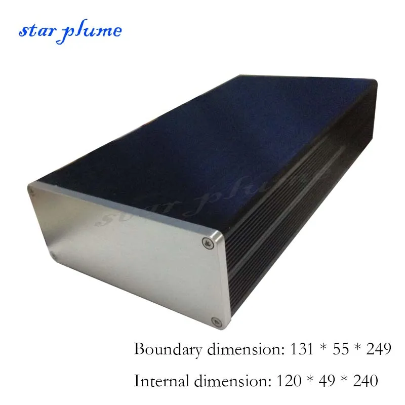 1306A All-aluminum Shell Power Amplifier Chassis Suitable For Pre-amp/Amp/(131*55249)Aluminium Amplifier Chassis Enclosure Case
