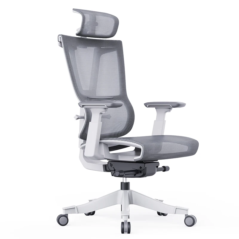 Office Human Engineer Full Mesh Ergonomic Executive Roated Rocking Gaming Chair Seating Armchair Furniture No Footrest