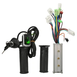 Universal Electric Scooter Brushless Motor Controller with LCD Speed Display and Throttle (250 - 350W)