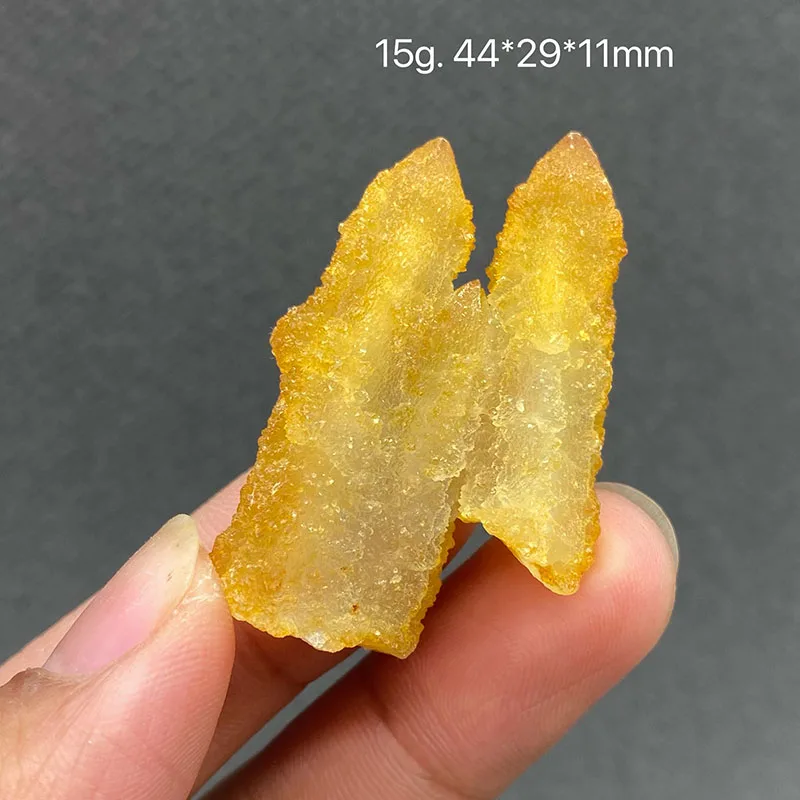 100%  Natural citrine Mineral Specimens Stones and Crystals Healing Crystal from China
