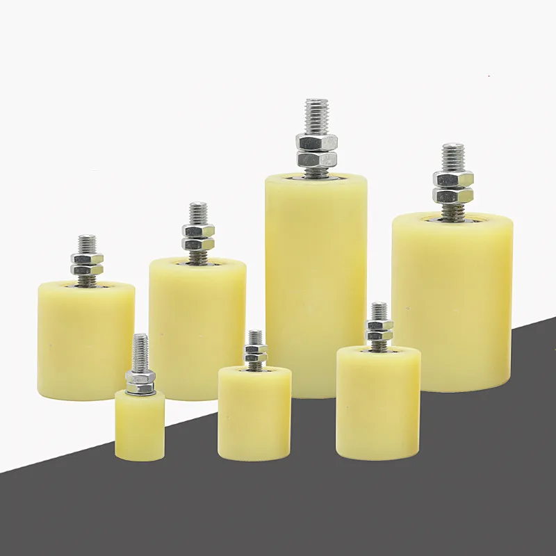 Sliding Door Pulley Heavy Duty Nylon Guide Wheel Clamping Sealed Bearing Roller Conveyor Wheel Sliding Door Positioning