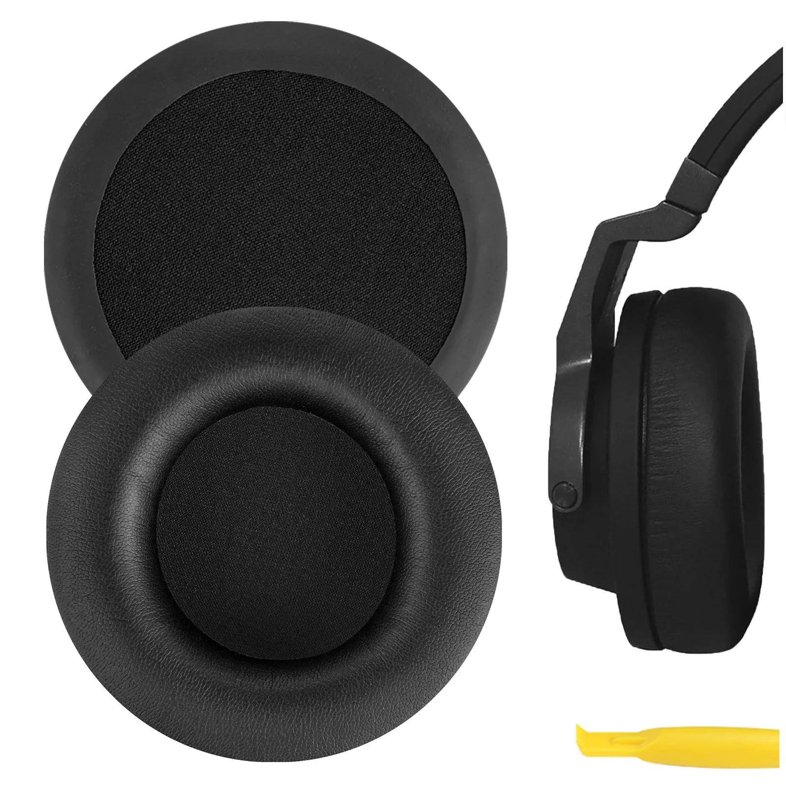 

Geekria Earpads for AKG K540 K545 K267 K182 Replacement Headphones Protein Leather Ear Pads Cover Cushions Foam Earmuff