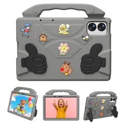 Children's Shockproof EVA Protective Tablet Case - 12.1 Inch for Idea Tab Plus 12.1 (Grey)