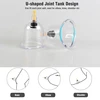 Household 32 Cans Chinese Vacuum Suction Cup Cupping Therapy Body Massager Non-glass Jars Set Acupuncture Cupping Massage Cups 6
