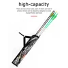 Double Tube Arrow Quiver Bags Portable Waist Hanging Archery Arrows Holder Pouch 4