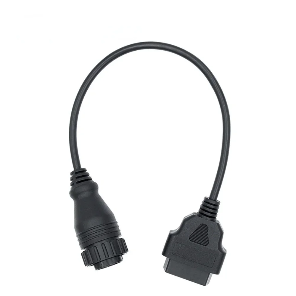 NEW Suitable for Mercedes/Benz 14Pin To 16Pin Automatic Diagnostic Tool Connector Adapter Cable OBD2 Scanner  Circular Socket 4