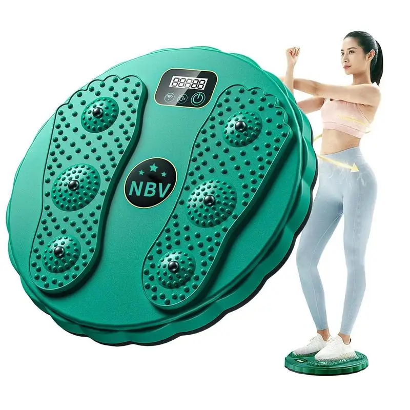 

Скручивающийся спиральный талический диск для упражнений на талию и тело скручиваемая доска Ab скручиваемая сжигающая калории с электронным счетчиком технология 3d-массажа