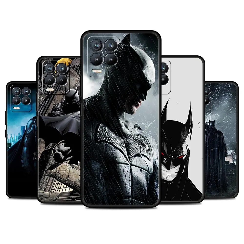 Чехол для Realme 8 7 6 5 Pro C21 C21Y C3 C11 XT C25 Oppo A53 A93 A95 5G A52 черный мягкий чехол телефона