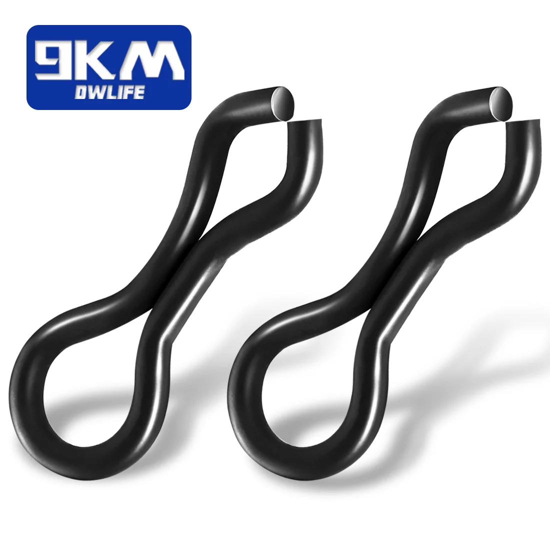 9KM Fishing Sinker Eyes Eyelets 50200Pcs Stainless Steel Pyramid