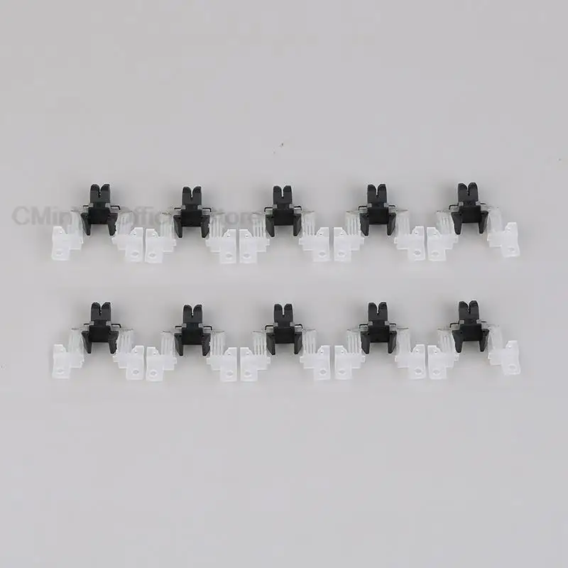 Pet Hair Trimmer 10Pcs Dog Clipper Blades Professional Pet Clipper Blade Parts For Andis Blades For Dogs Hair Cut Barber Replacement Dog Grooming Hairdresser