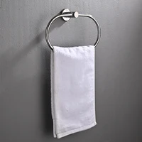 BATHMEN Bathroom Accessories Hardware Set 304 Stainless Steel Surface Plating Towel Bar Soap Net Clothes Hook Paper Towel Holder 3