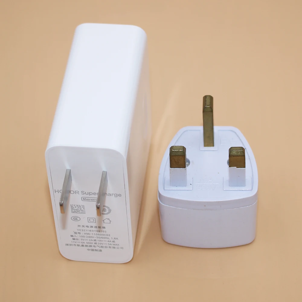 Chargeur SuperCharge 66W Pour Honor Magic7 6 Lite X8a X8c X8b X6b X7b, 6A 2M Câble USB-C Adaptateur D'alimentation Pour Honor 90 400 200 70 Lite