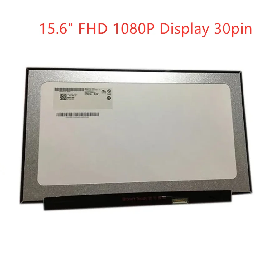 

15.6 Laptop LCD Screen B156HAN02.1 Fit LP156WFC-SPD1 NV156FHM-N48 N156HCA-EAB For Lenovo S340-15 3-15ARE ThinkPad T590 30pin eDP