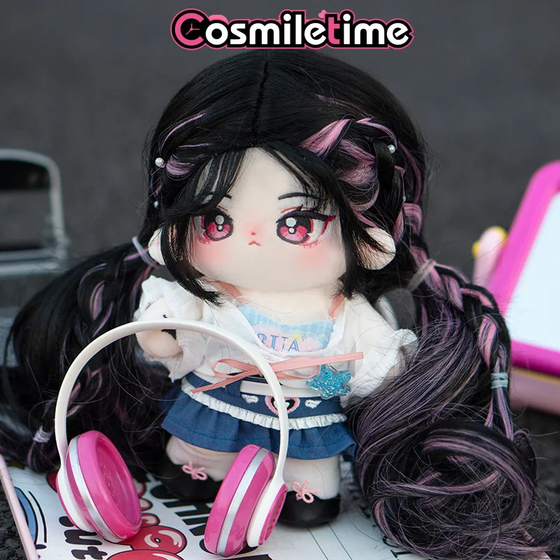 

Флуоресцентная игрушка, плюшевая подушка для принцессы русалки, без свойств, лето-волнистая, с длинными волосами, 20 см, мягкая, детская