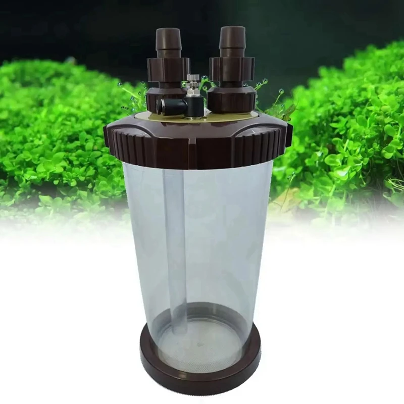 ABKW-Clear CO2 Atomizer External Turbo Super Diffuser Atomizer Fish Tank Aquarium Waterplant Fish Tank Landscape Aquatic 2