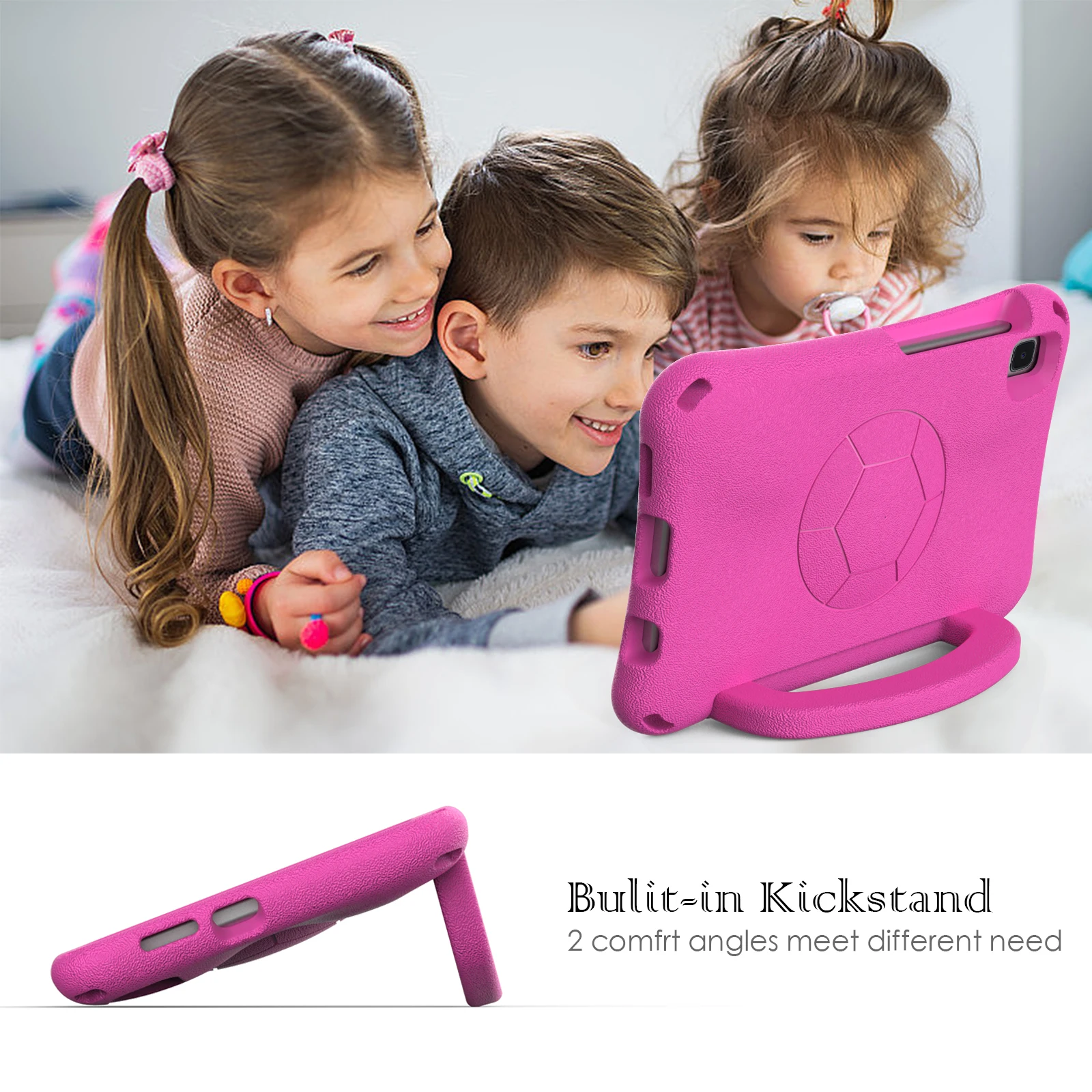 Lightweight Shockproof Tablet Cover with Handle Stand