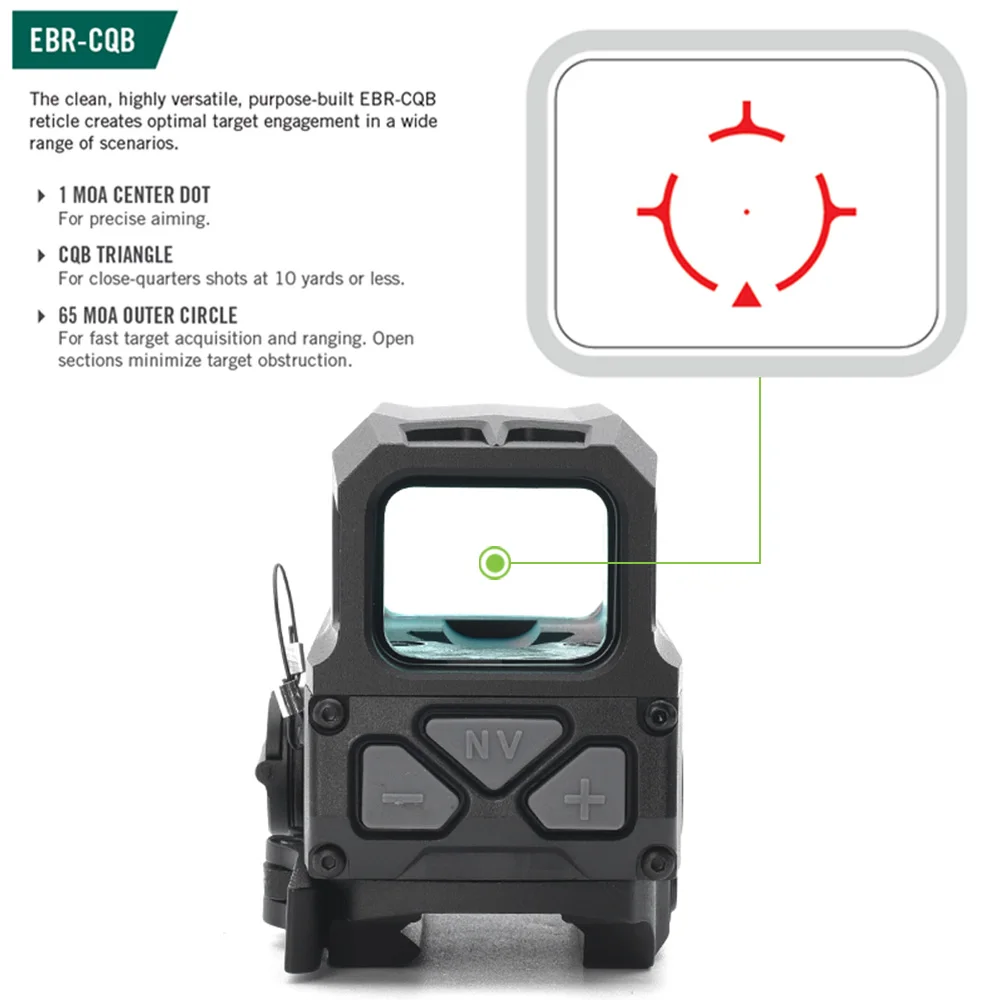 Description Picture 6 of itemTactical Optics Gen II Holographic Red Dot Sight 3X Magnifier for Hunting Dynamic Close Quarters Combat with Full Marking